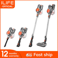 New Arrival ILIFE H70 Handheld Vacuum Cleaner 21000Pa Strong Suction Power Hand Stick Cordless Stick Aspirator 1.2L Big Dustbin